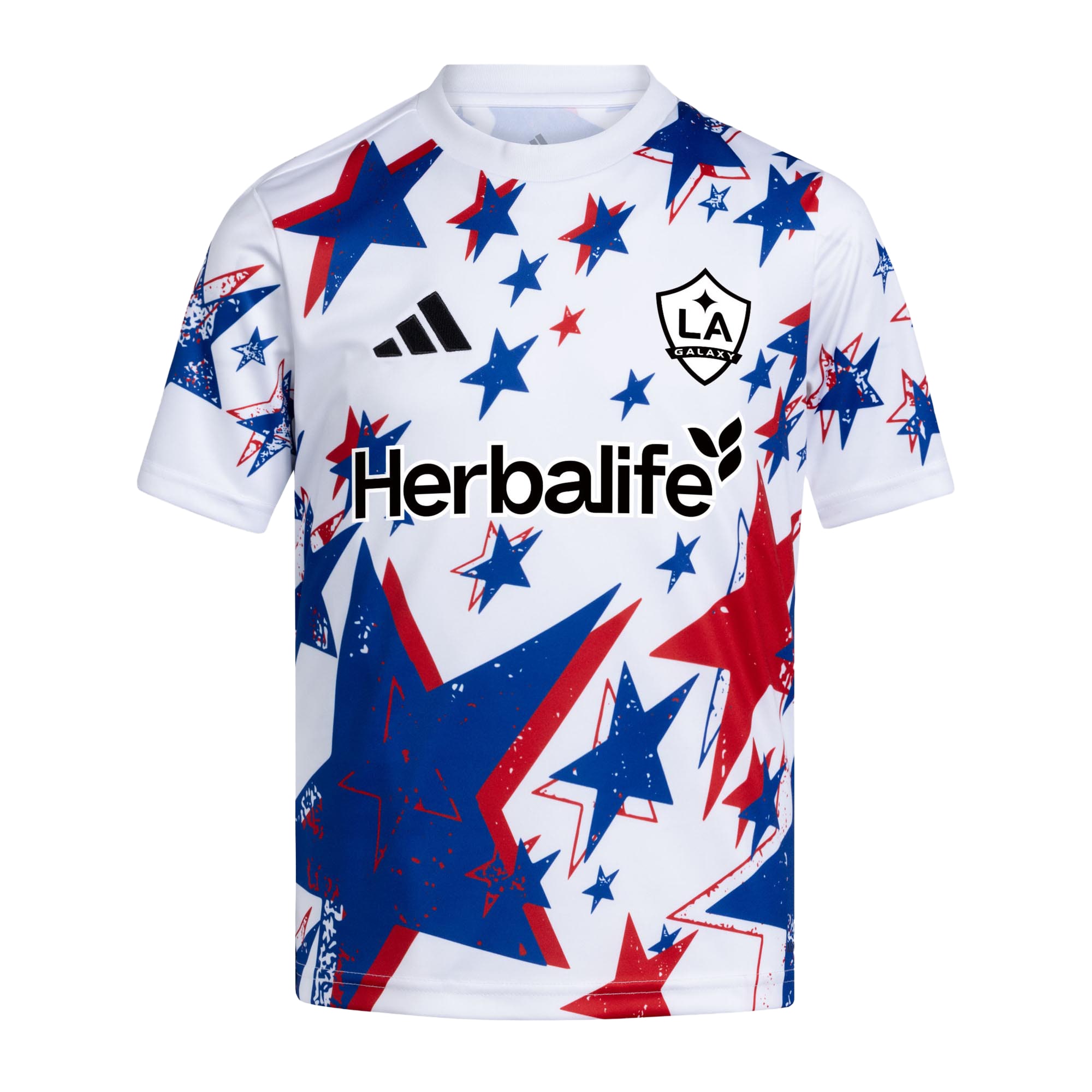 [SJH] LA Galaxy Youth 2026 Americana Pre-Match Jersey - White