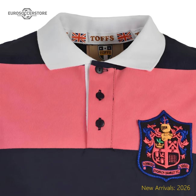 Dulwich Hamlet Retro Polo Shirt - Collectors Item - Authentic Design