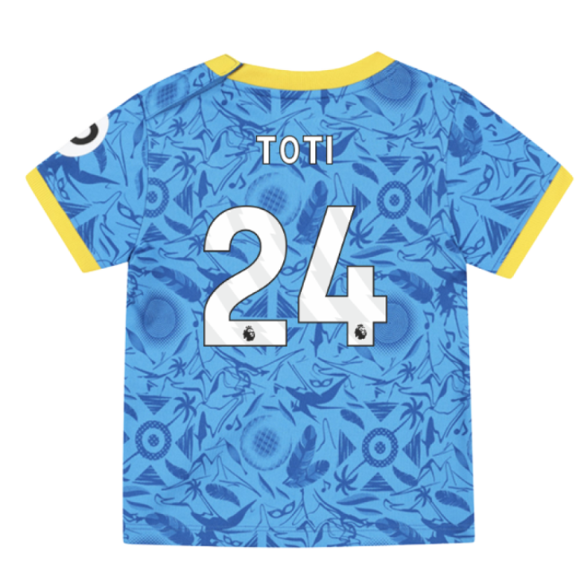 Wolves Wolves Third Baby Kit Toti #24 Professional Grade Replica F...