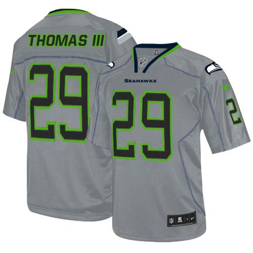 Official NFL W S S Seahawks #29 Earl Thomas Team Color Lights Out J...