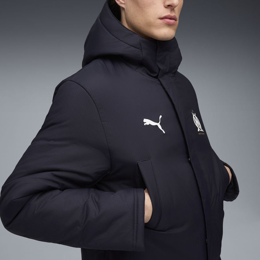 Marseille Winter Jacket - New Navy/PUMA White