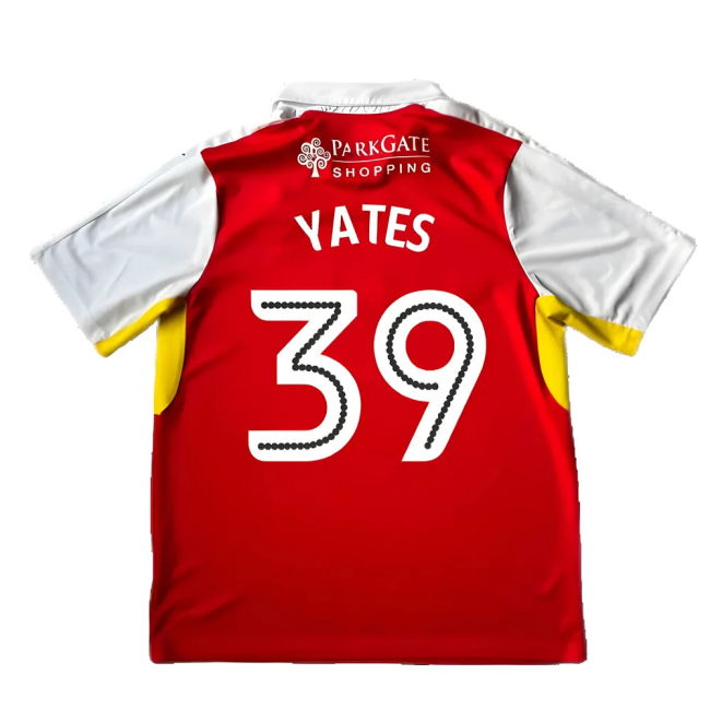 Rotherham 2016-17 Home Shirt ((Good) XL) (Yates 39)_114