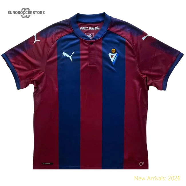 High-Quality High-Quality Eibar 2017-18 Home Shirt (Good)
