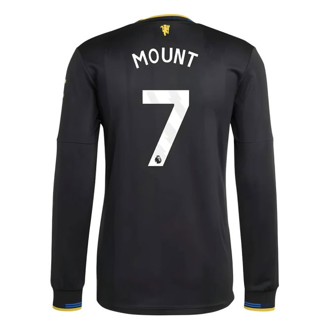 2025-2026 Man Utd Authentic Long Sleeve Third Shirt (Mount 7)