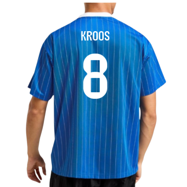 Real Madrid First Team Supporter Kit - Adults Version (Kroos 8) (1)