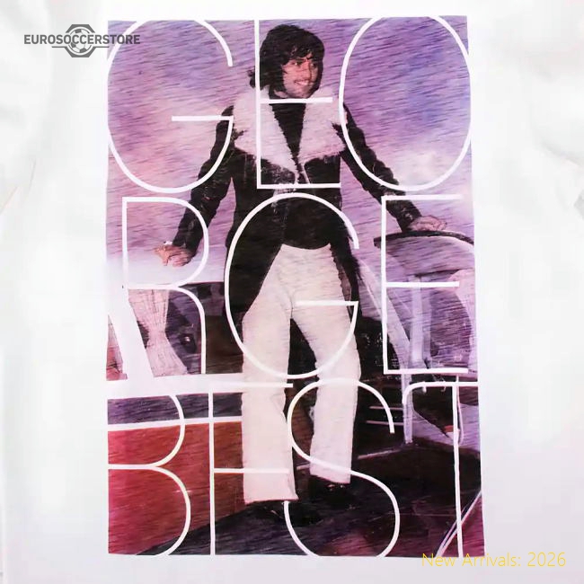 Superior Top-Grade Official George Best Airlines T-Shirt White