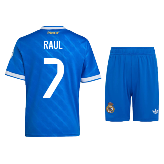 Authentic 2025-2026 Real Madrid Third With Retro Design