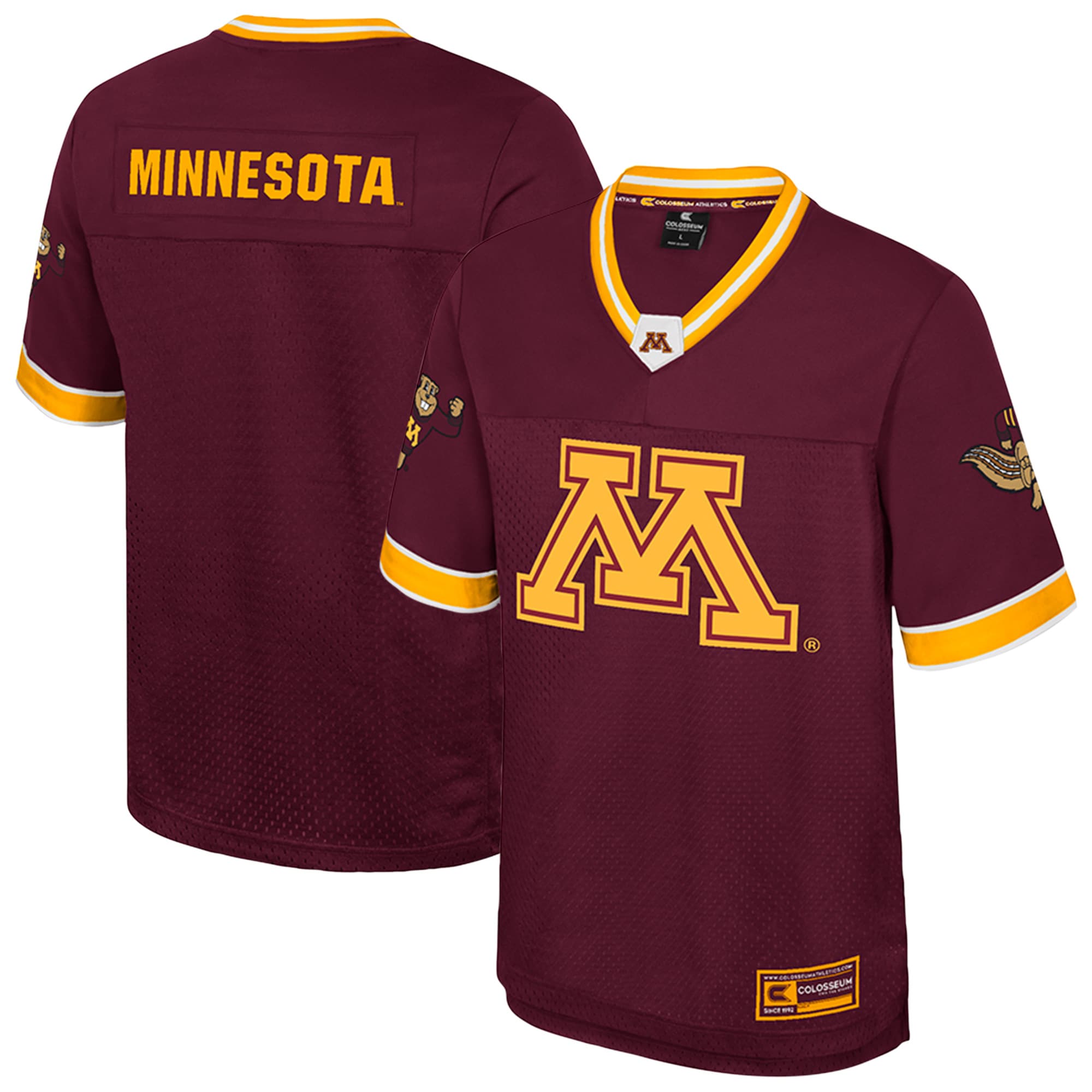Minnesota Golden Gophers Colosseum Nothing But The Hits 26/27 Football Jersey - Maroon