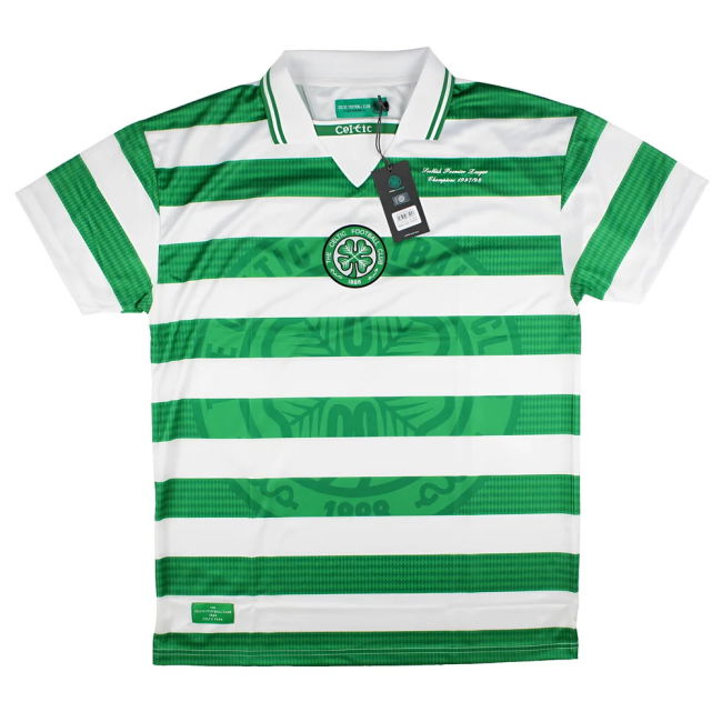 Premium Authentic 1998-1999 Celtic Retro Home Shirt (Your Name) Kit