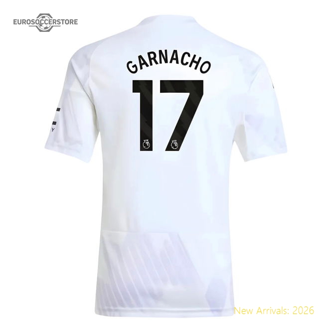 2025-2026 Man Utd Away Top (Kids) (Garnacho 17) Supporter Version