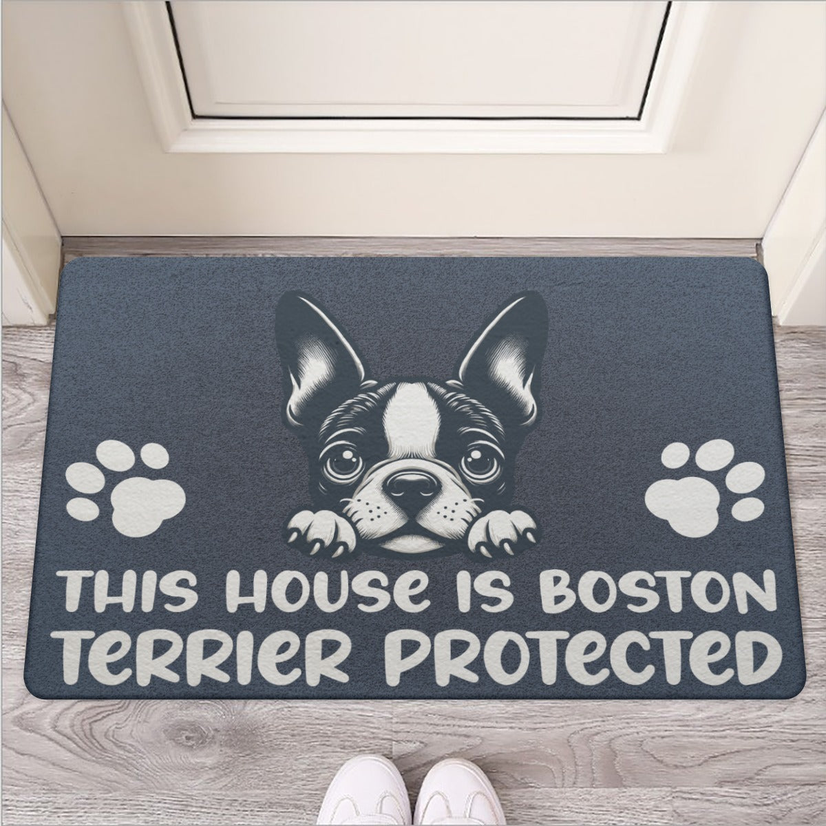 French Bulldog Tucker Door Mat For Boston Terrier Lovers Durable Dog Item