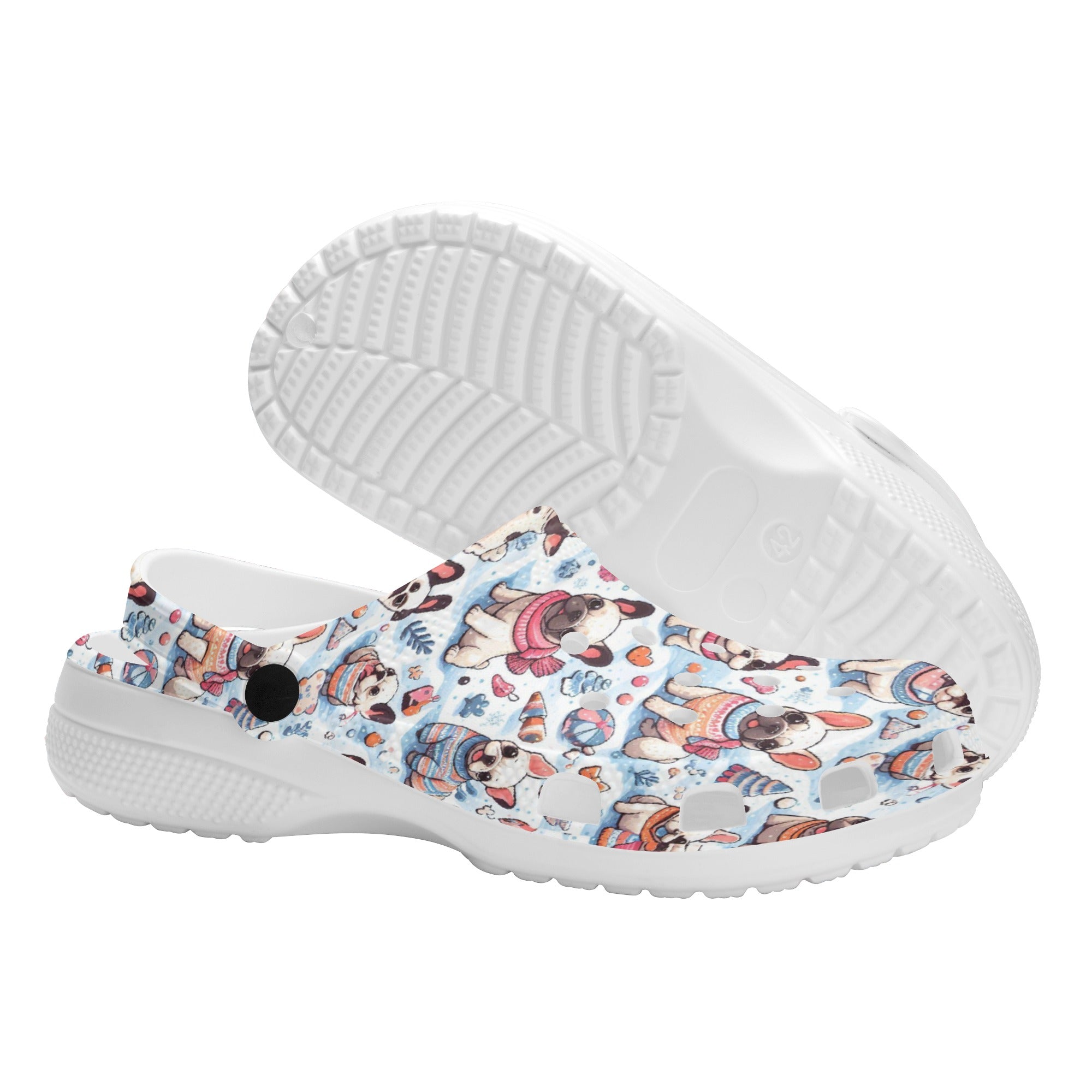 Bulldog Princess - Vet-recommended Unisex Clogs Winter Wear