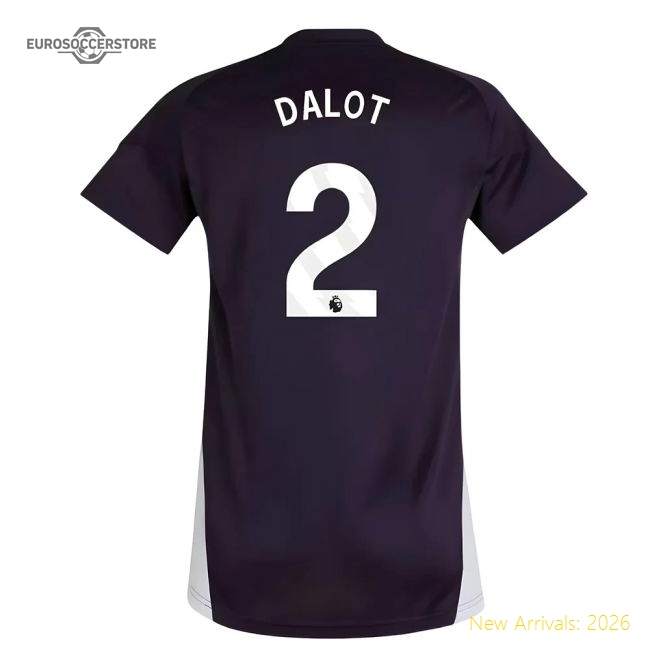 2025-2026 Man Utd Training Kit (aurora Plum) - Womens (dalot 2)