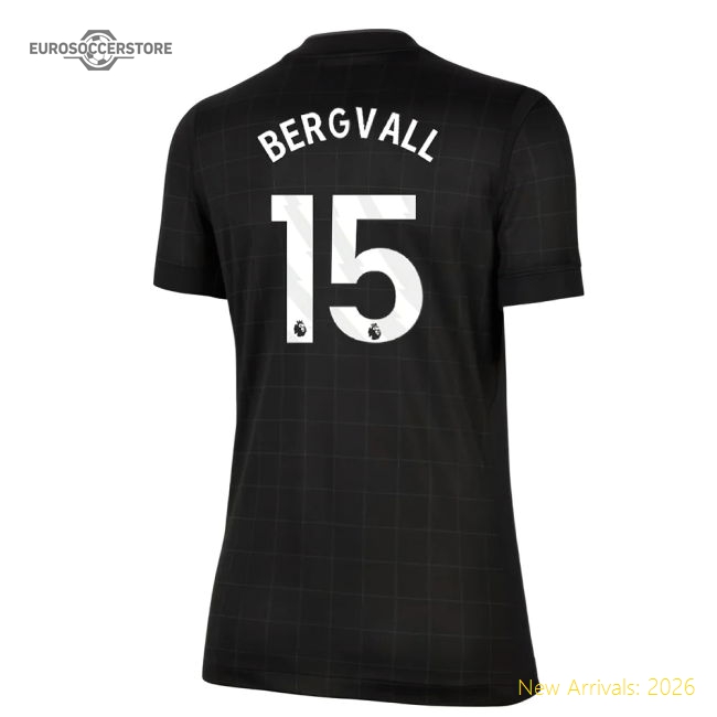Official 2025-2026 Tottenham Away Shirt (womens) (bergvall 15)