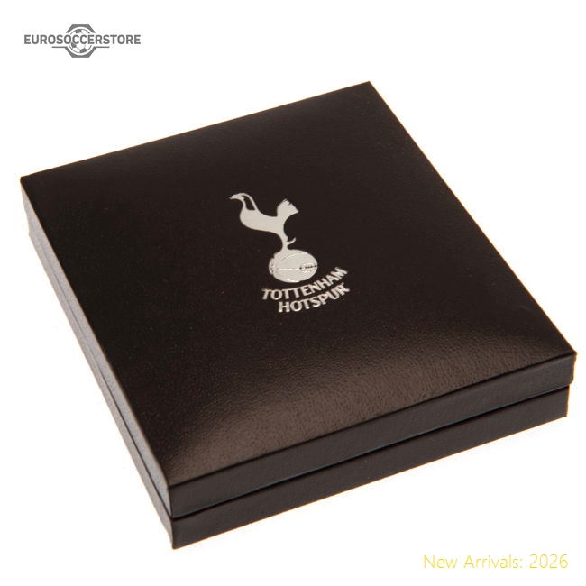 Tottenham Hotspur Fc Silver Plated Boxed Pendant For Premier League Fans