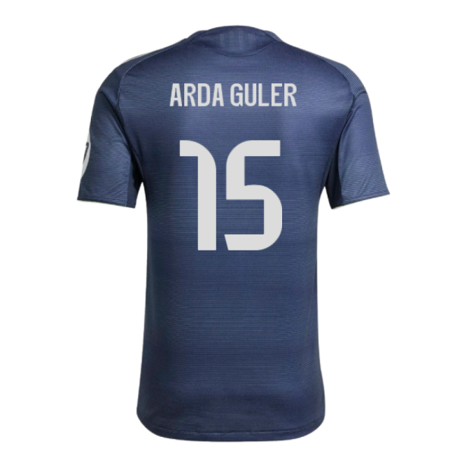 Trending 2025-2026 Real Madrid Authentic Away Shirt (Arda Guler 15)