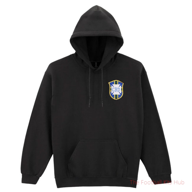 Brazil National Team Embroidered Hoody (Black)