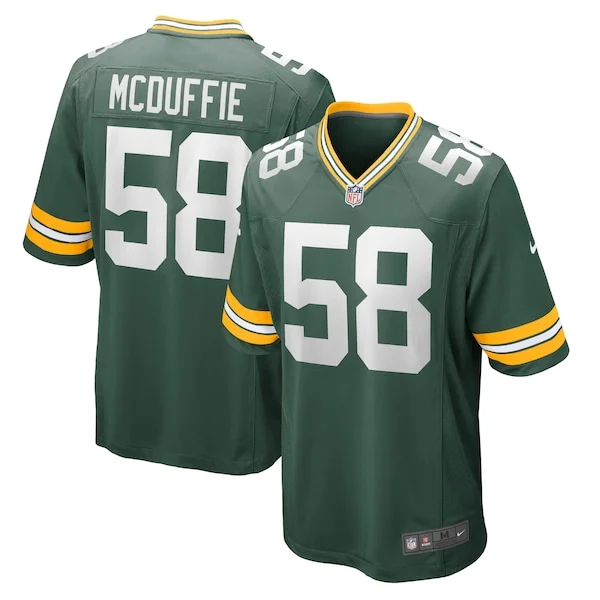 Performance Green Bay Packers Game Jersey - Premium Green NFL Fan J...