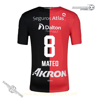 Atlas FC 24-25 Season Home Version MATEO 8 Soccer Jersey