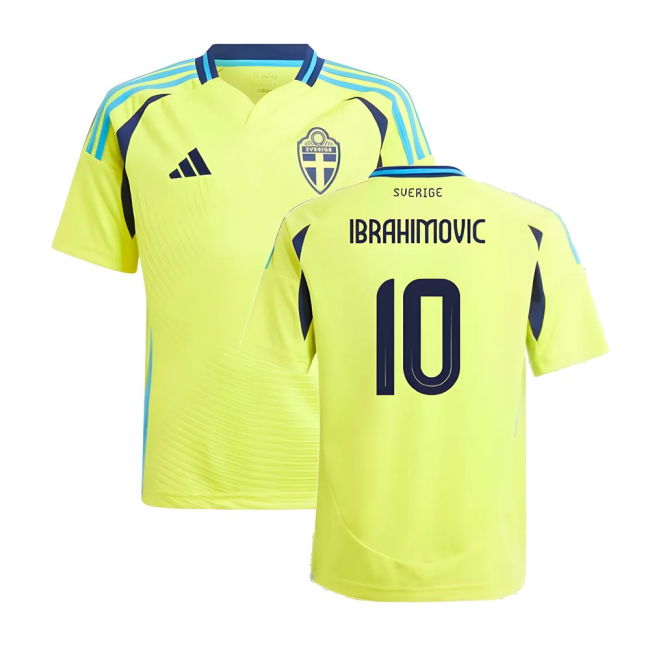 Kids Match Worn Style Sweden Home Professional Jersey 2024-2025