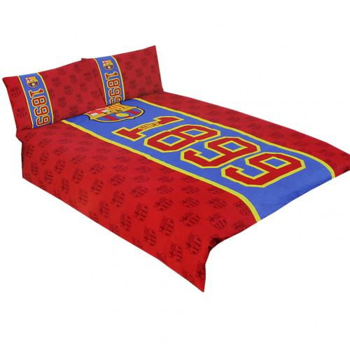 FC Barcelona Double Duvet Set ES - Fan Favorite - Your Name & Number