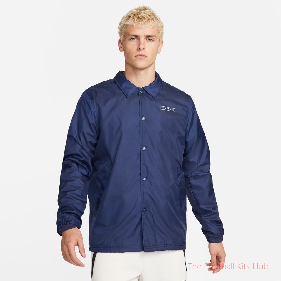 Paris Saint Germain Jacket NSW JDI Woven - Midnight Navy/White