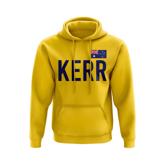 Sam Kerr Australia Name Hoody (Yellow)