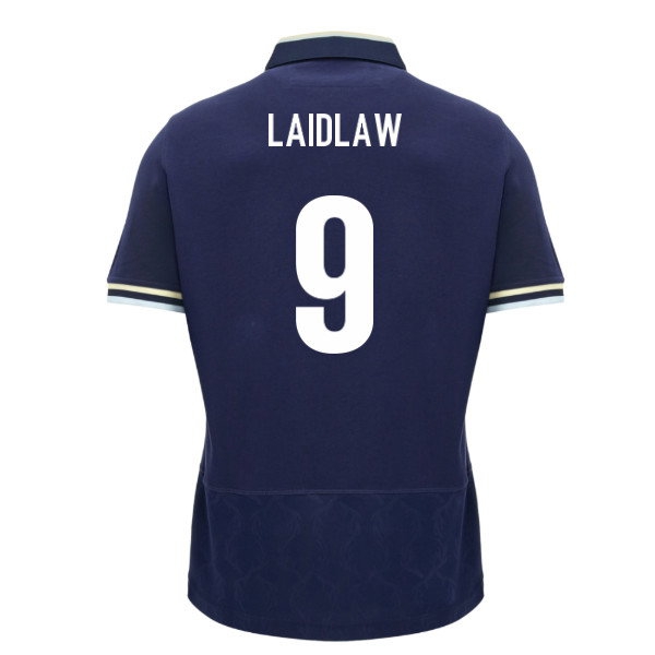2026-2027 Scotland Rugby Home Cotton SS Shirt (Laidlaw 9)