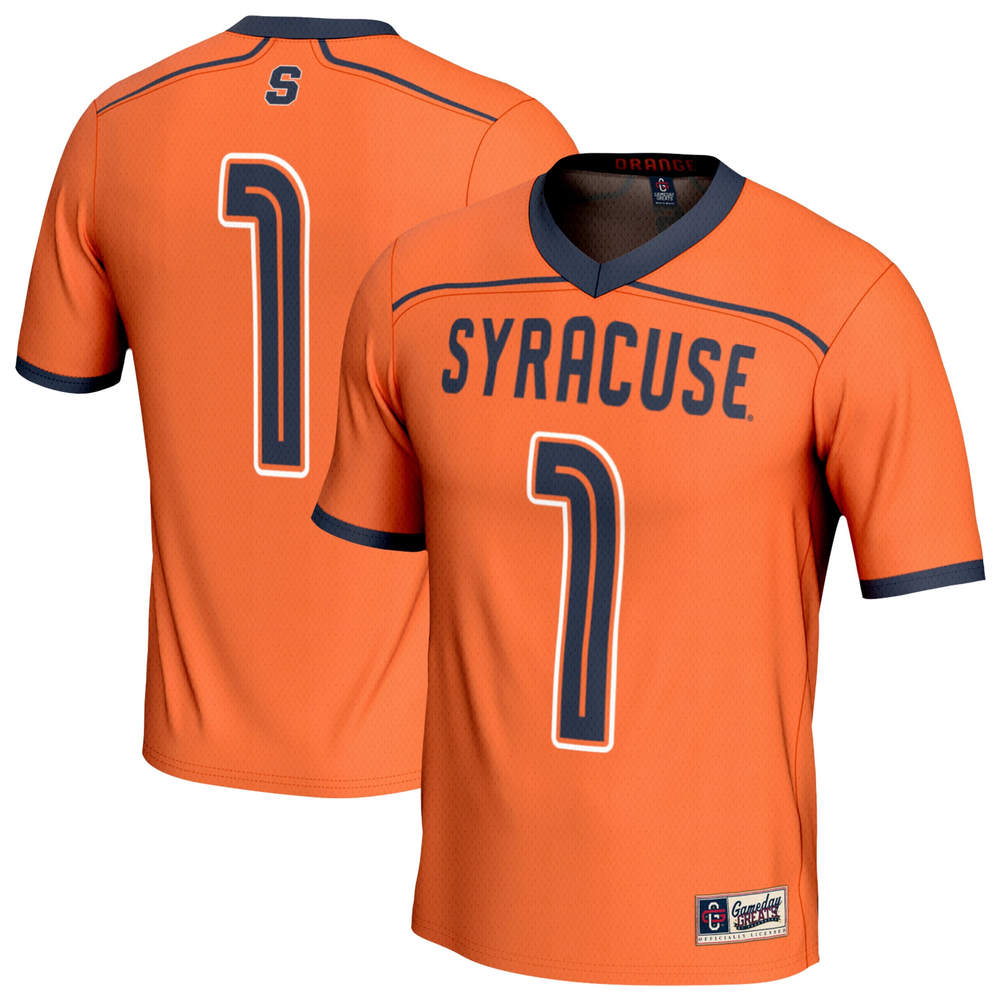 Syracuse Orange GameDay Greats Unisex Lightweight Men's Lacrosse Fashion Jersey - Orange