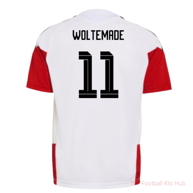 2026-2027 Germany Training Jersey (White) - Kids (Woltemade 11)