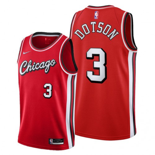 Red C. Bulls #3 NBA Jersey NBA Fan Apparel NBA Fan Apparel NBA Fan Apparel