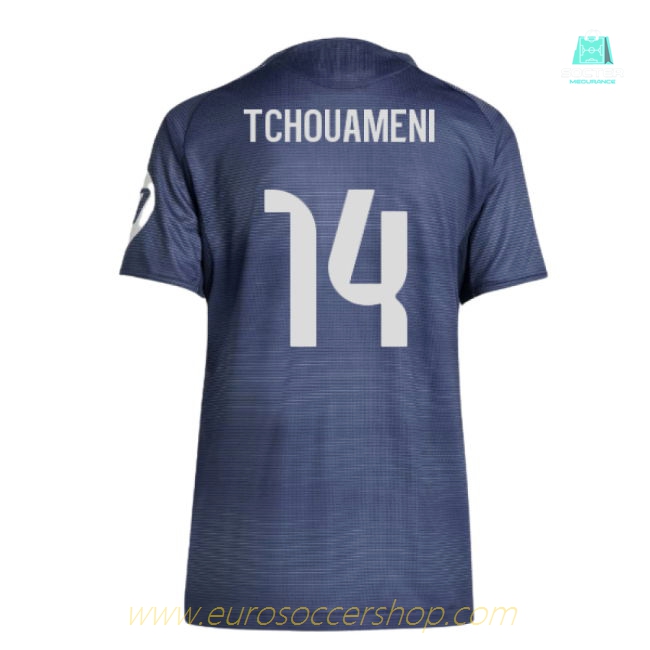 2025-2026 Real Madrid Authentic Away Shirt (Ladies) (Tchouameni 14)