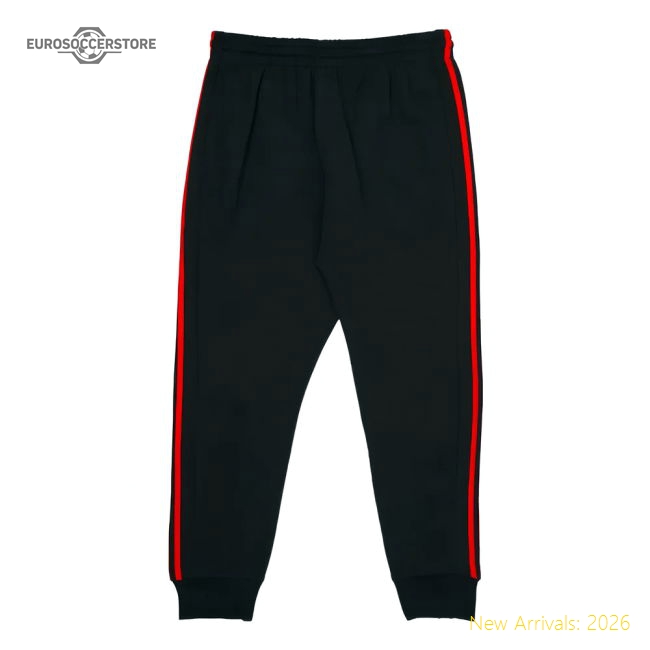 Official Classic Top-Grade 2024-2025 Man Utd DNA Pants Black