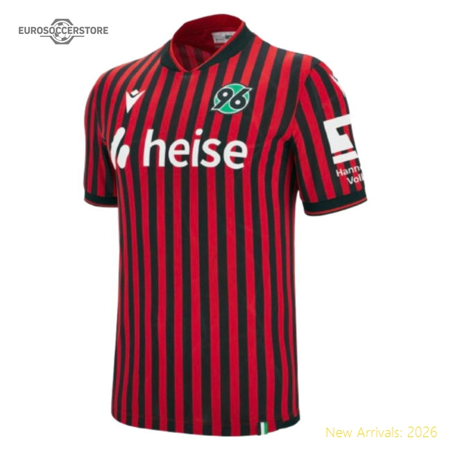 2025-2026 Hannover 96 Home Top Top For Football Fans For Football Fans