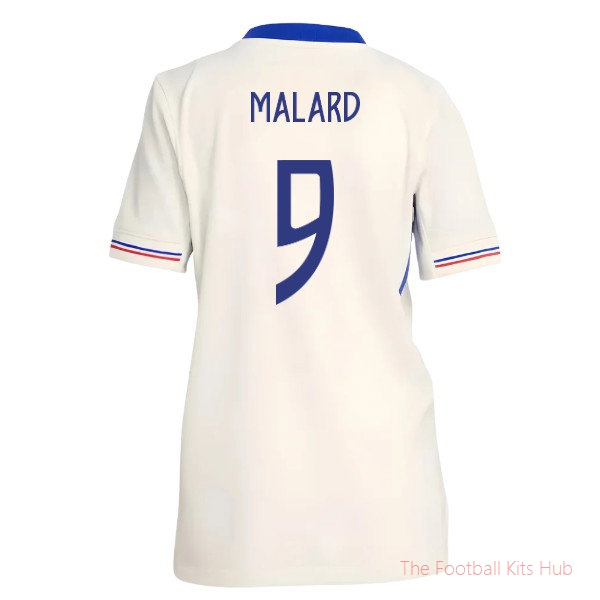 2025-2026 France Womens Team Away Shirt (Kids) (Malard 9)