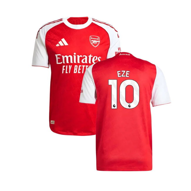 2025-20 Arsenal Home Shirt Eze #10 L M S