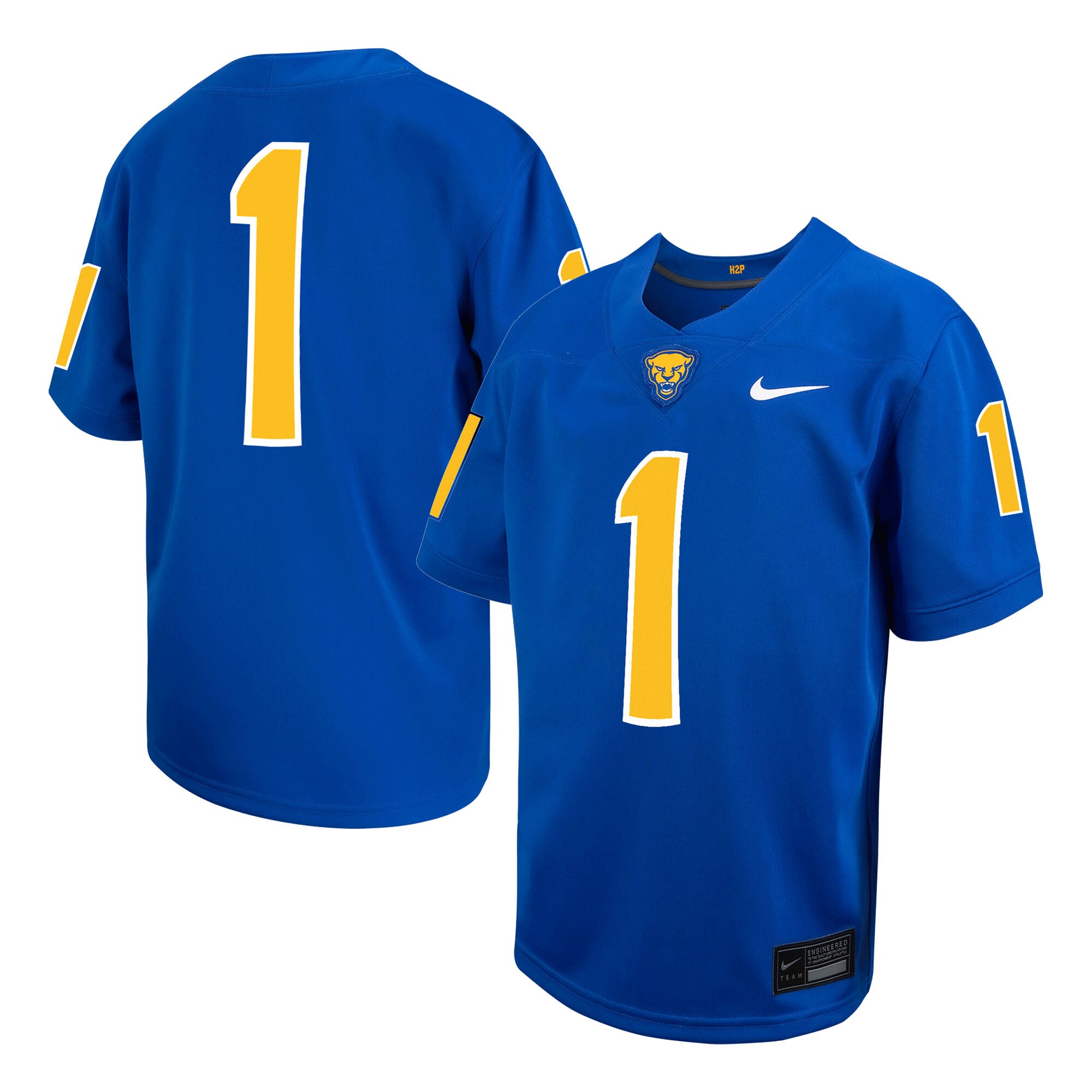 Pitt Panthers Toddler Replica Football Jersey - Royal