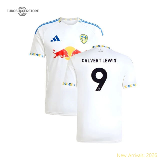 2025-2026 Leeds United Home Shirt (calvert Lewin 9) - Premium Quality