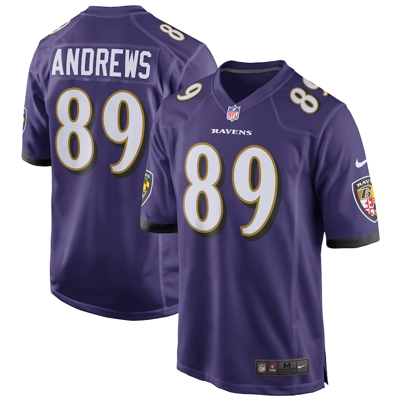 None Mark Andrews Baltimore Ravens Championship Contender Game-Day ...