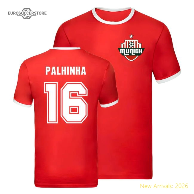 Bayern Munich T-Shirt Fan Version For Adults Palhinha Football Shirt