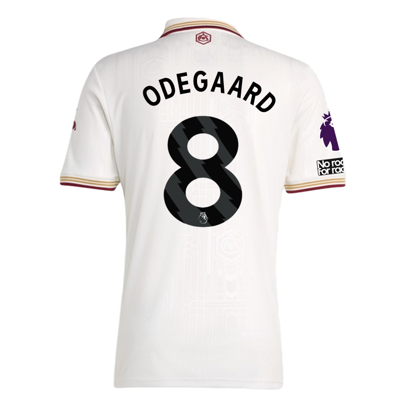 Arsenal Odegaard Men 2025-2026 UCL Third Jersey – Authentic Shirt