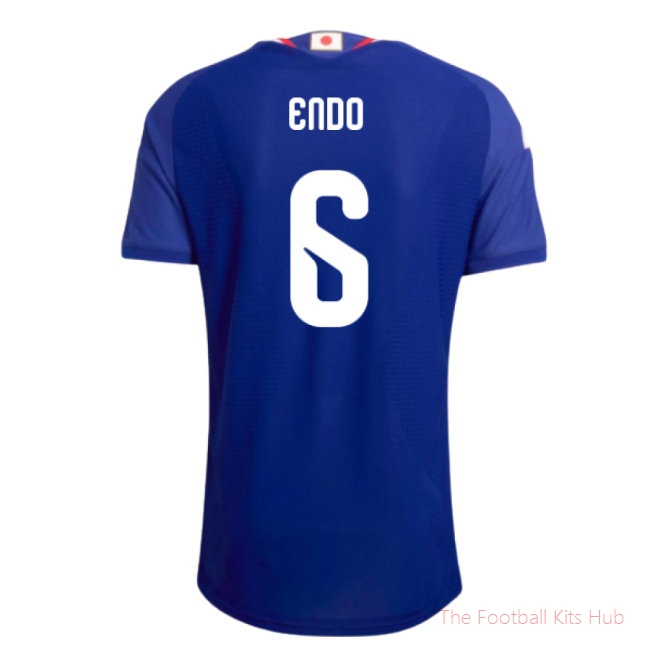 2026-2027 Japan Authentic Home Shirt (Endo 6)