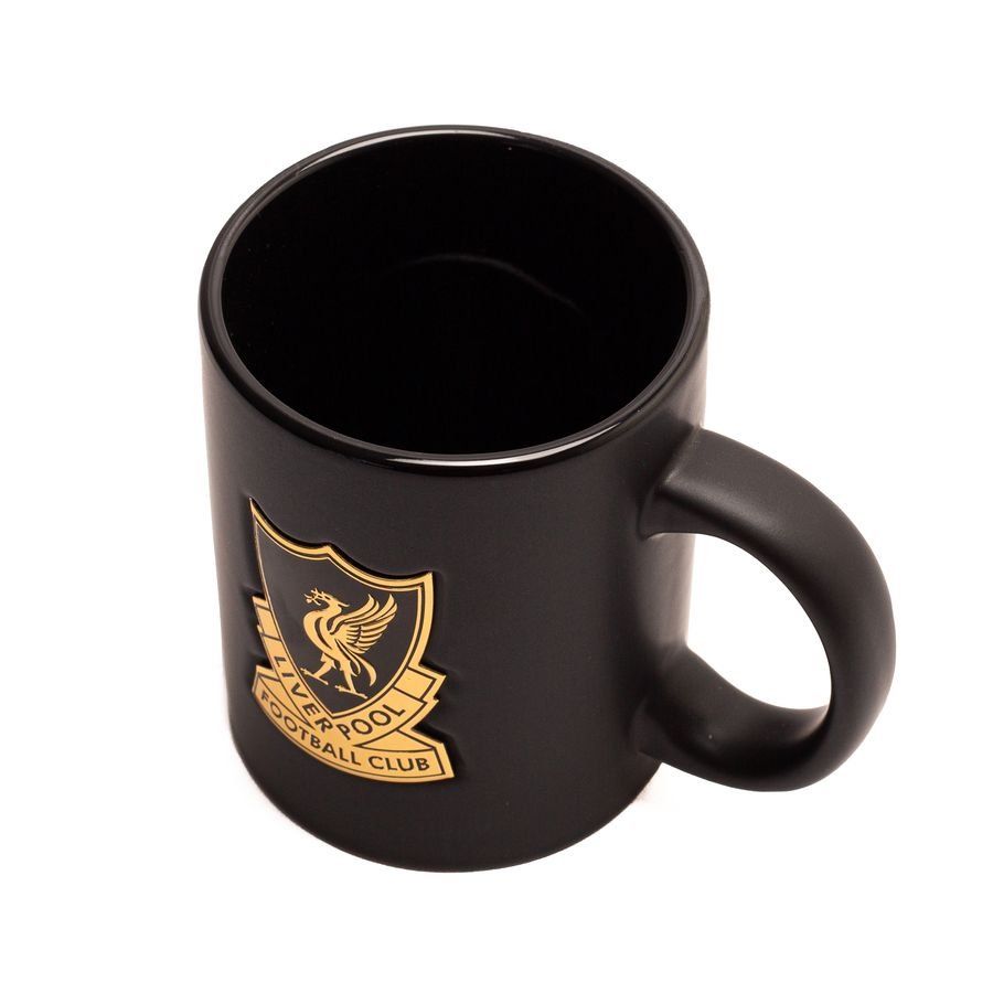Liverpool Mug Crest - Black/Gold