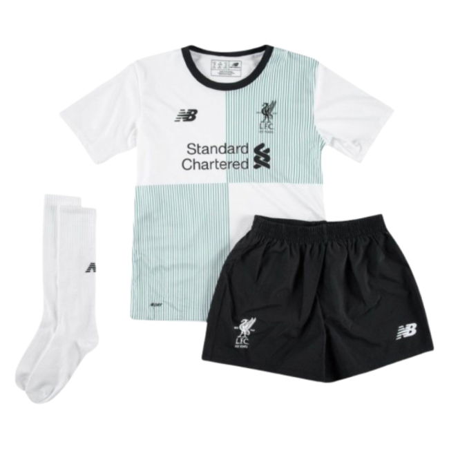 Adult 2017-2018 Liverpool Away Mini Kit (Your Name)