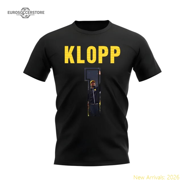 Authentic Jurgen Klopp Name And Number Borussia Dortmund T-Shirt