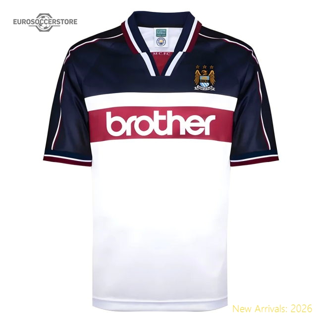 City Manchester 1998 Away Jersey English Football Collection