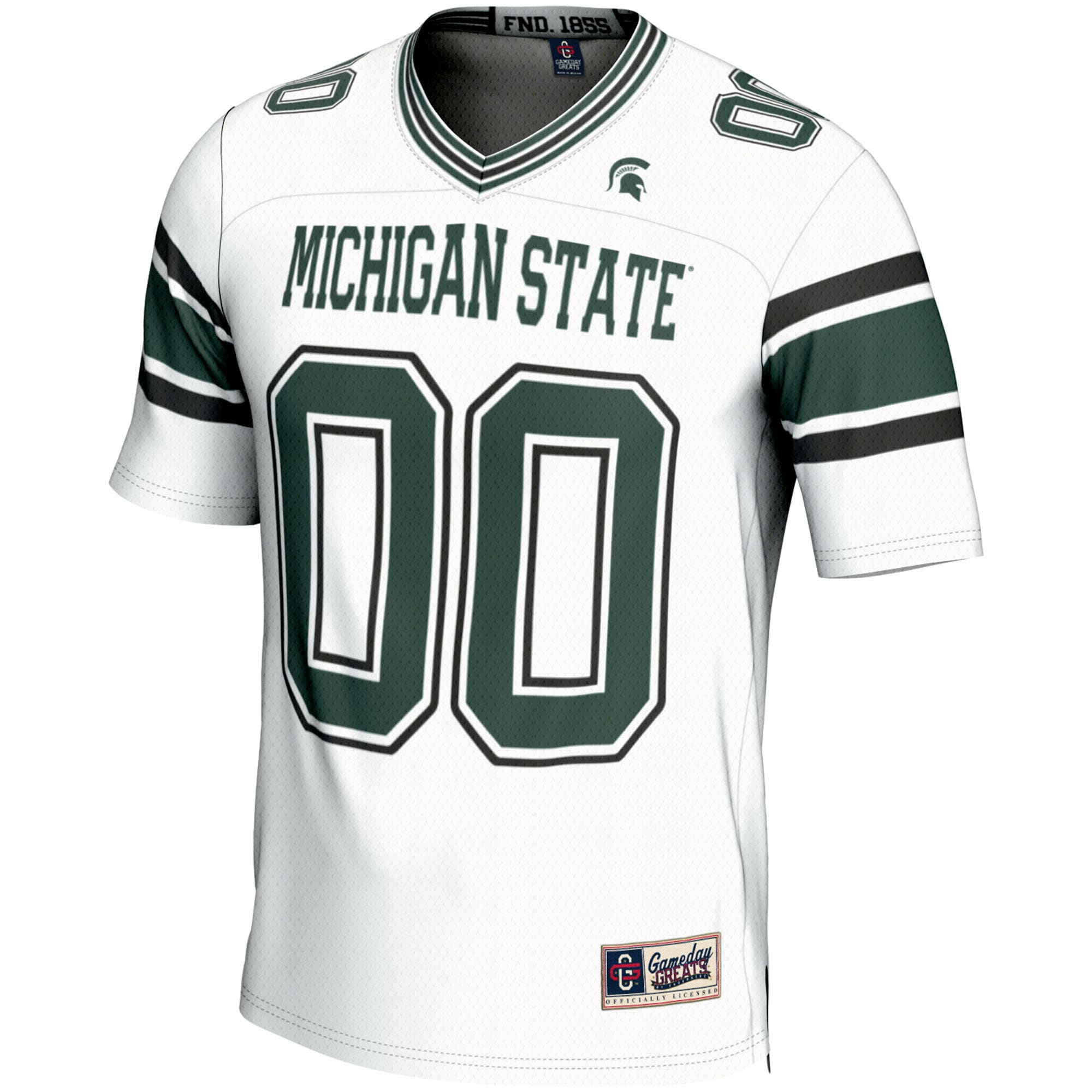 [DDG] Michigan State Spartans GameDay Greats Youth NIL Pick-A-Player Football Jersey - White