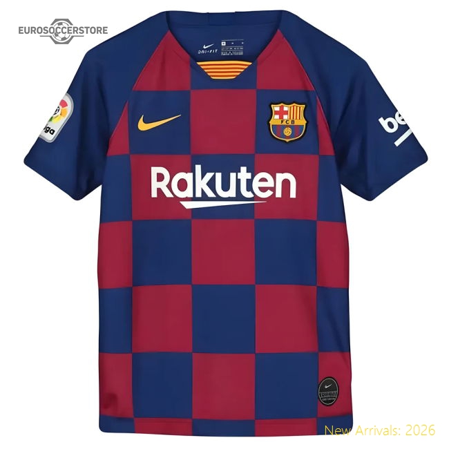 Supporter Official 2019-2020 Barcelona Home Nike Shirt (Kids)