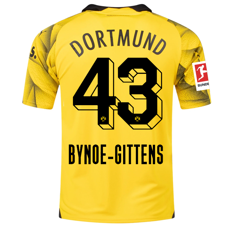 Borussia Dortmund Patch 2023-2024 Bun Third Jersey – Authentic Shirt
