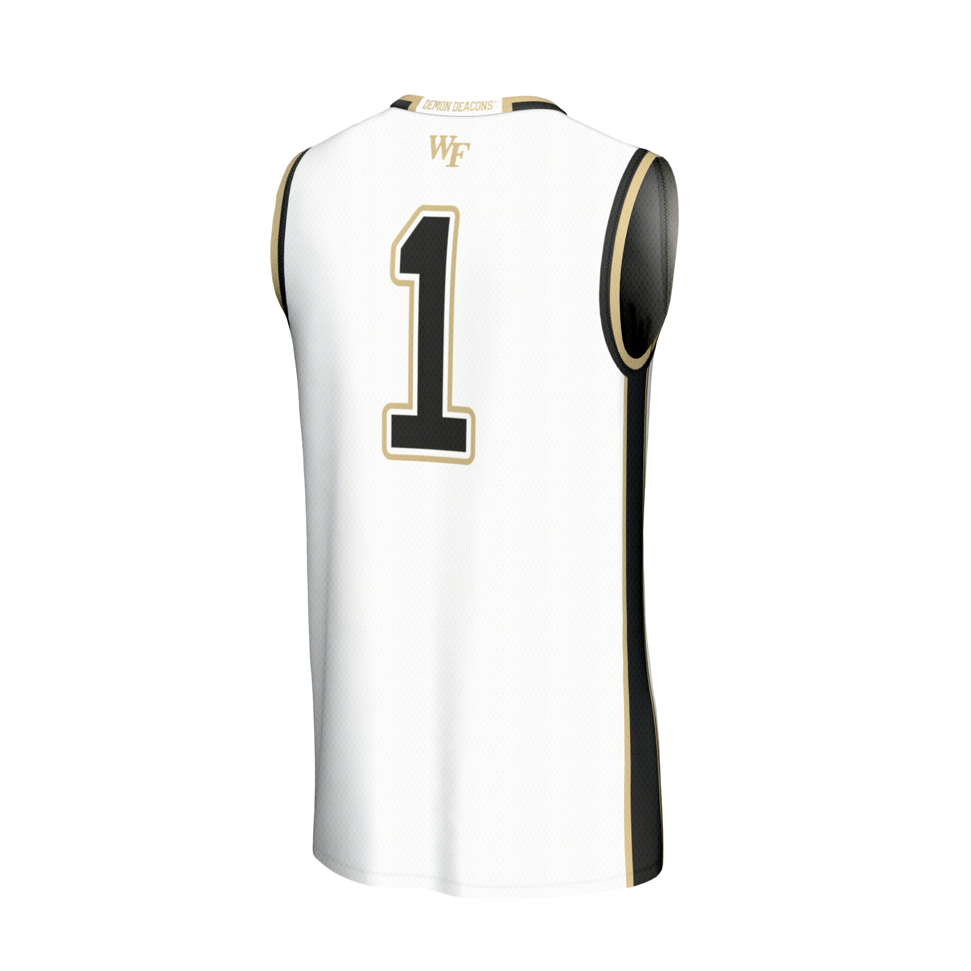 [NJP] Wake Forest Demon Deacons GameDay Greats Unisex Lightweight Basketball Fashion Jersey - White